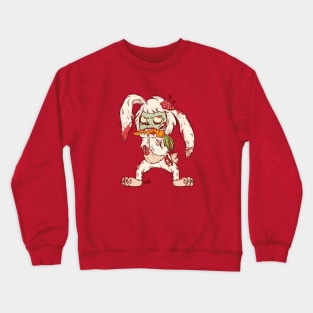 Little RabbitBoy-Zombie Crewneck Sweatshirt